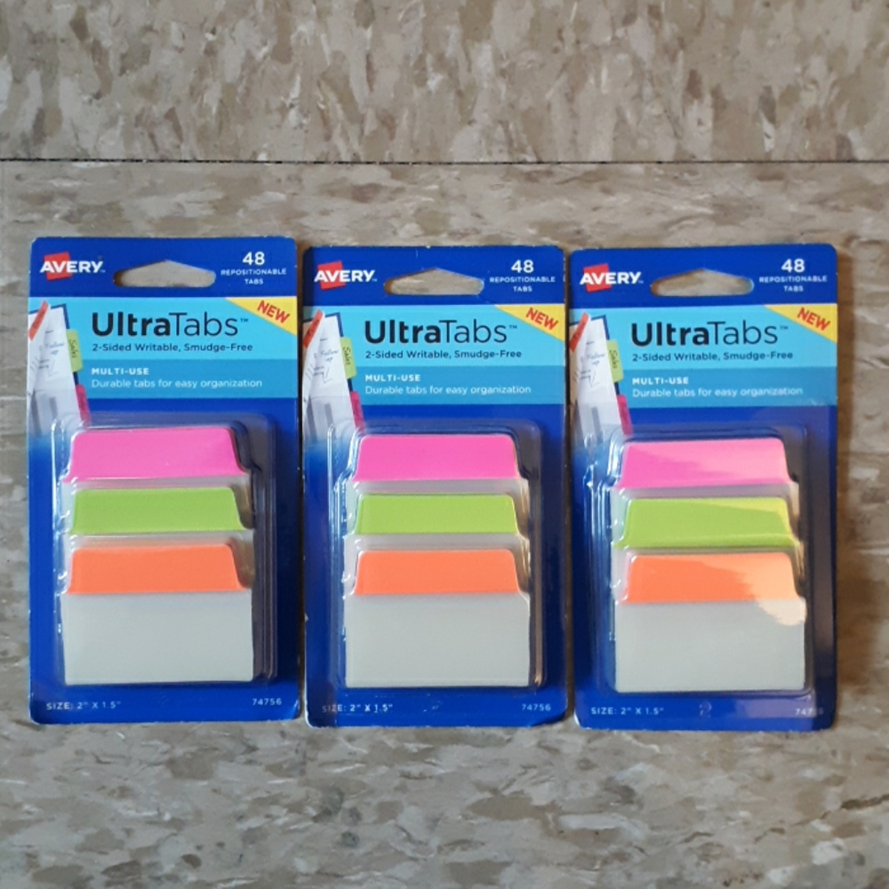 Avery Ultratabs